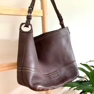 Coach Chocolate Leather Tote